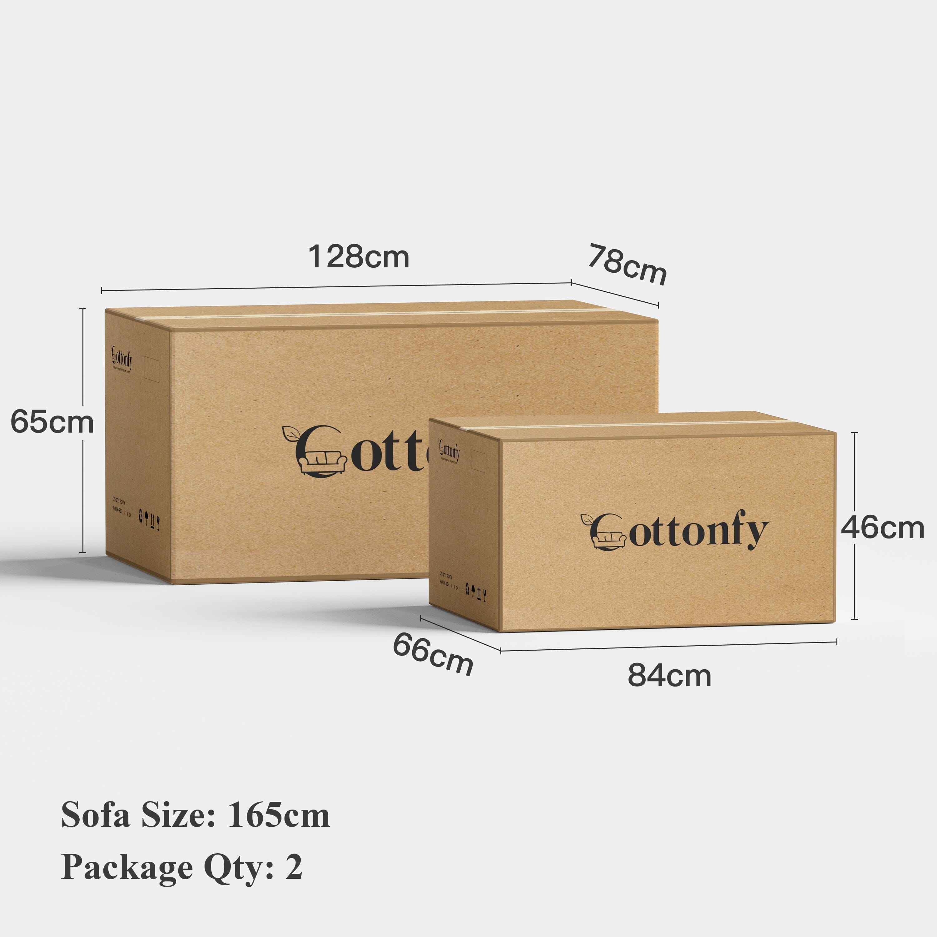 Cottonfy Multifunctional Sleeper 3 Seater Sofa Bed with Storage Space Cottonfy UK 