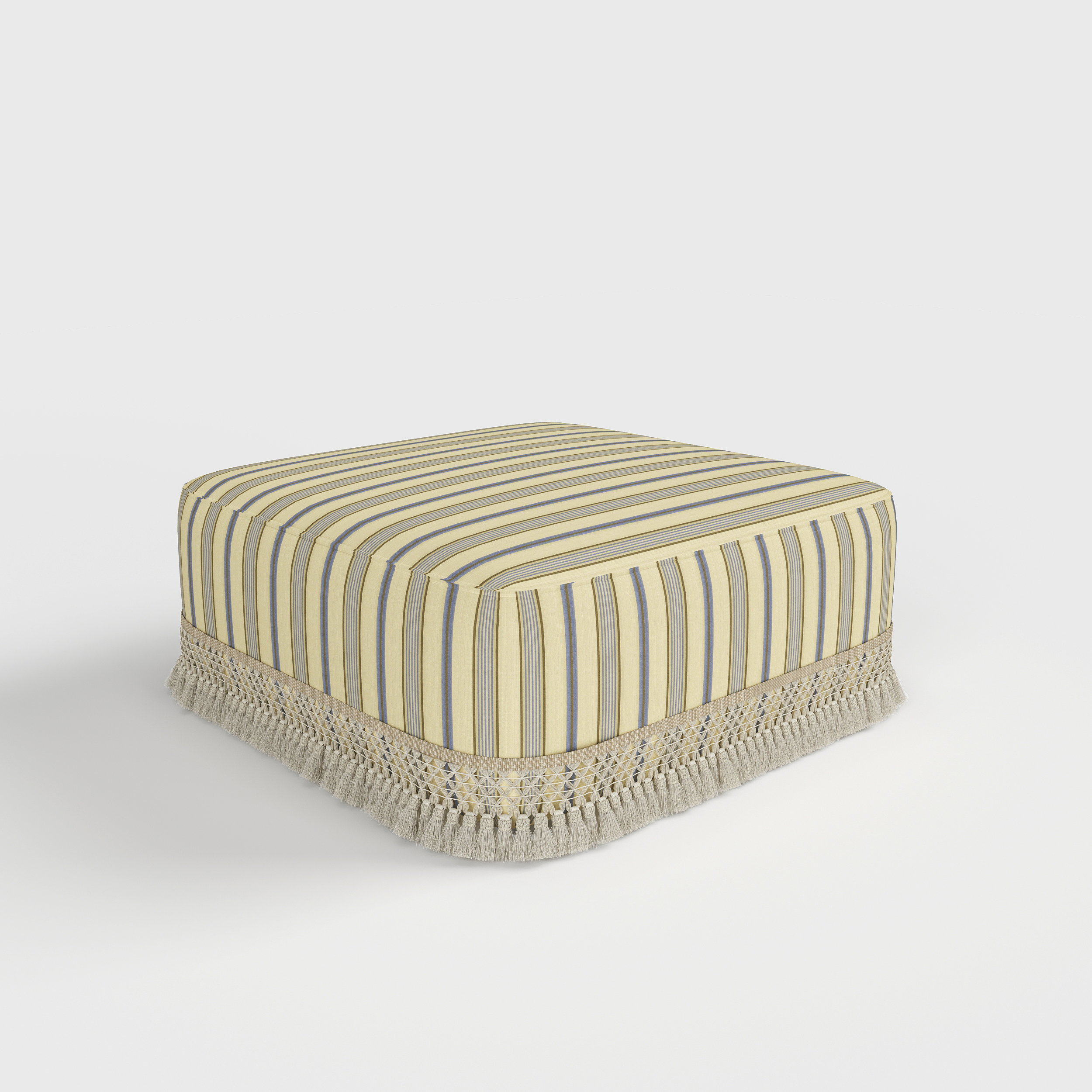 #Colour_Stripe Green＆Beige