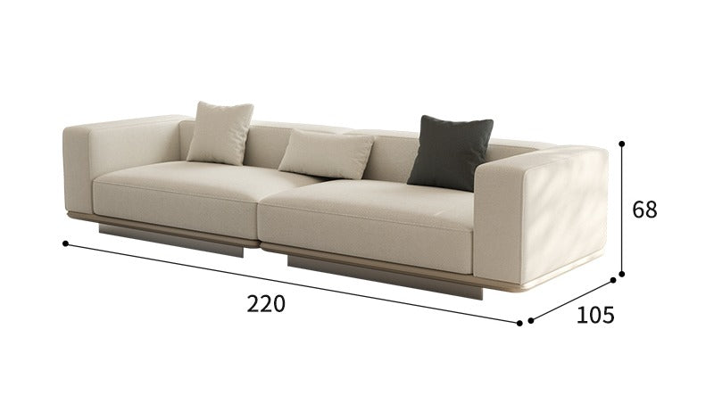 Italian Modern Simple Combination Corner Sofa