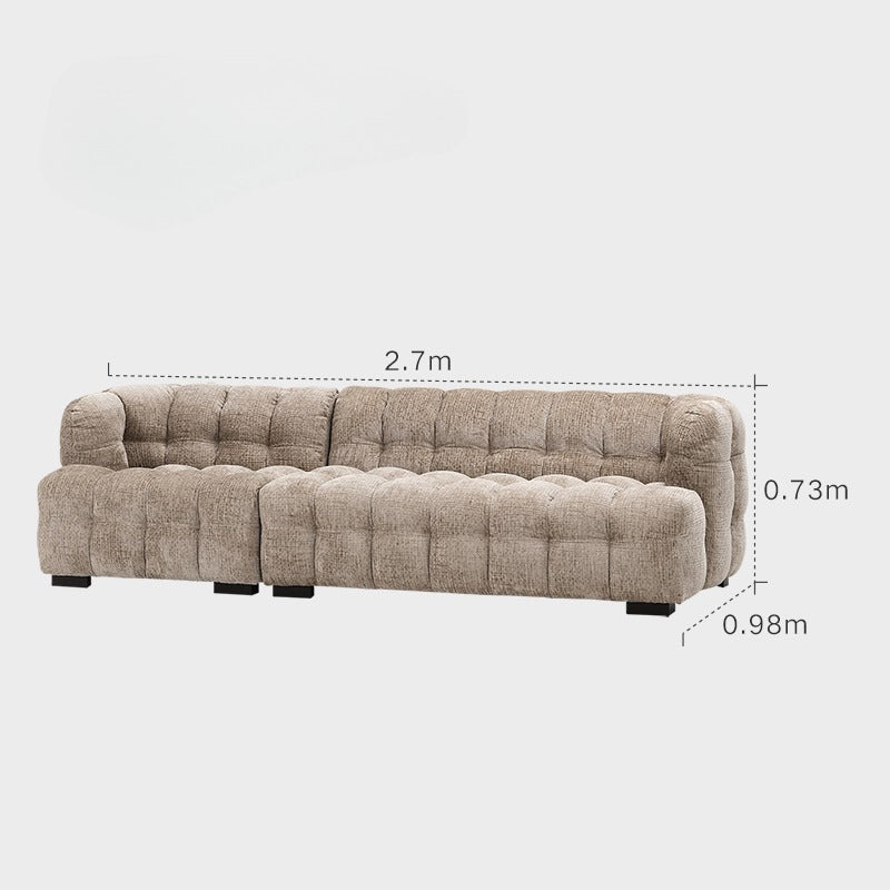 Marshmallow Vintage Chenille Craft Sofa