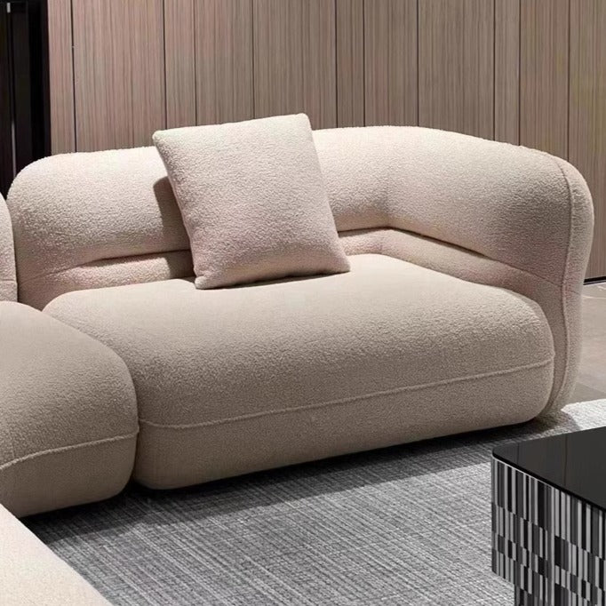 Modern Simple Italian Rounded Minimalist Sofa