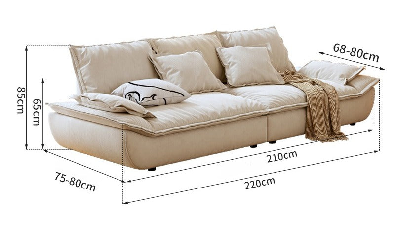 Leathaire Sailboat Modeling Simple Sofa