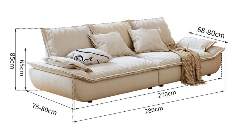 Leathaire Sailboat Modeling Simple Sofa