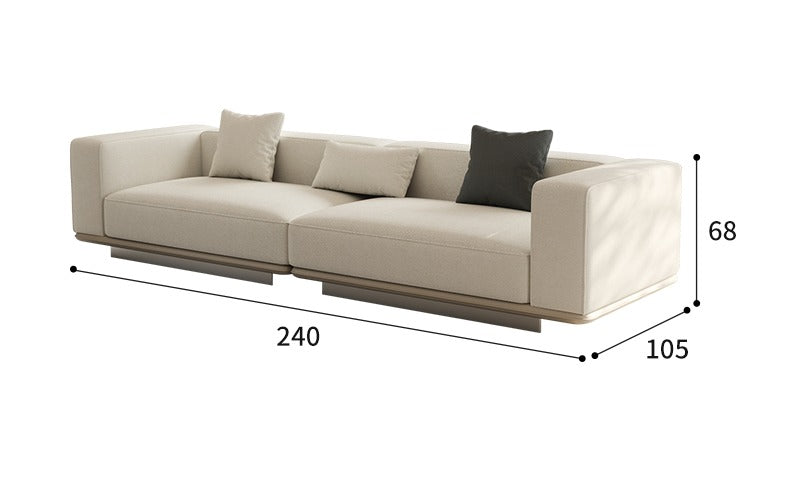 Italian Modern Simple Combination Corner Sofa