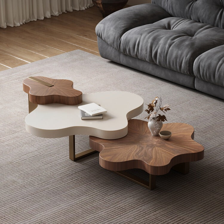 Italian Irregular Cloud Shape Coffee Table Set