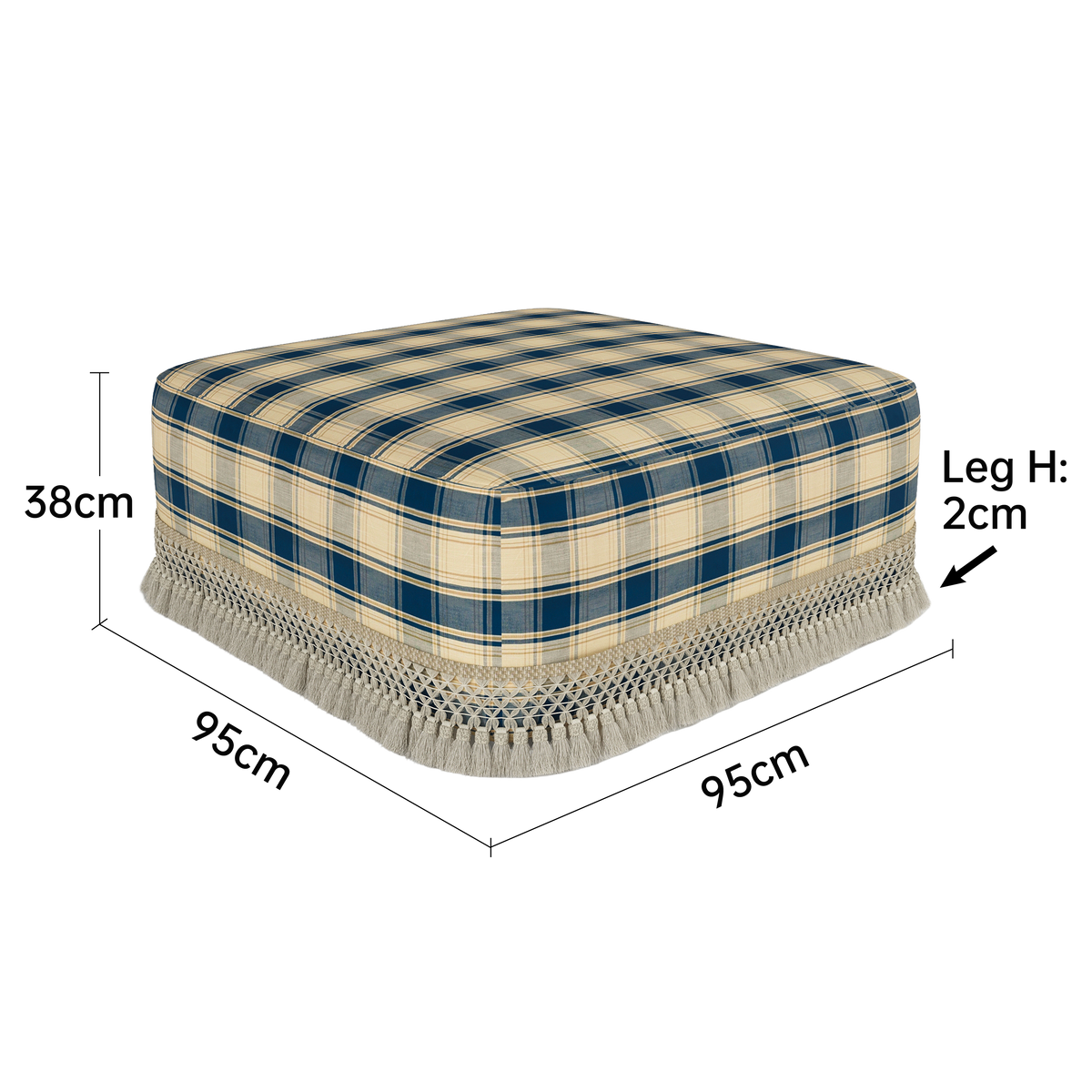 #Colour_Checkered Blue＆White