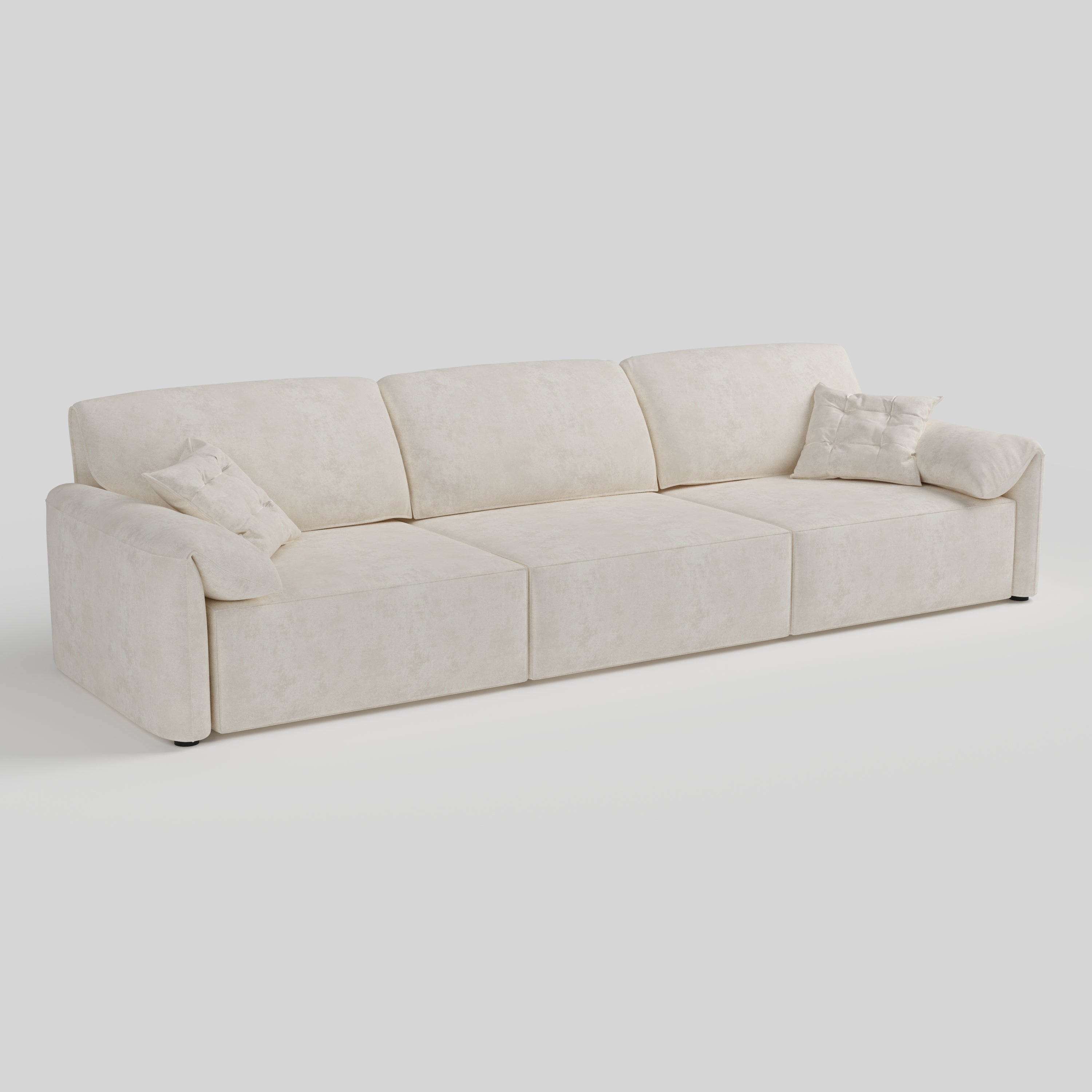 Convenient Remote Control Modular Chaise Sofa Bed