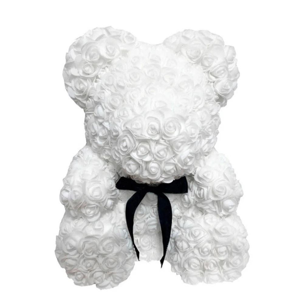 Bow-knot Rose Teddy Bear Gift Box with LED Lights (100% off)