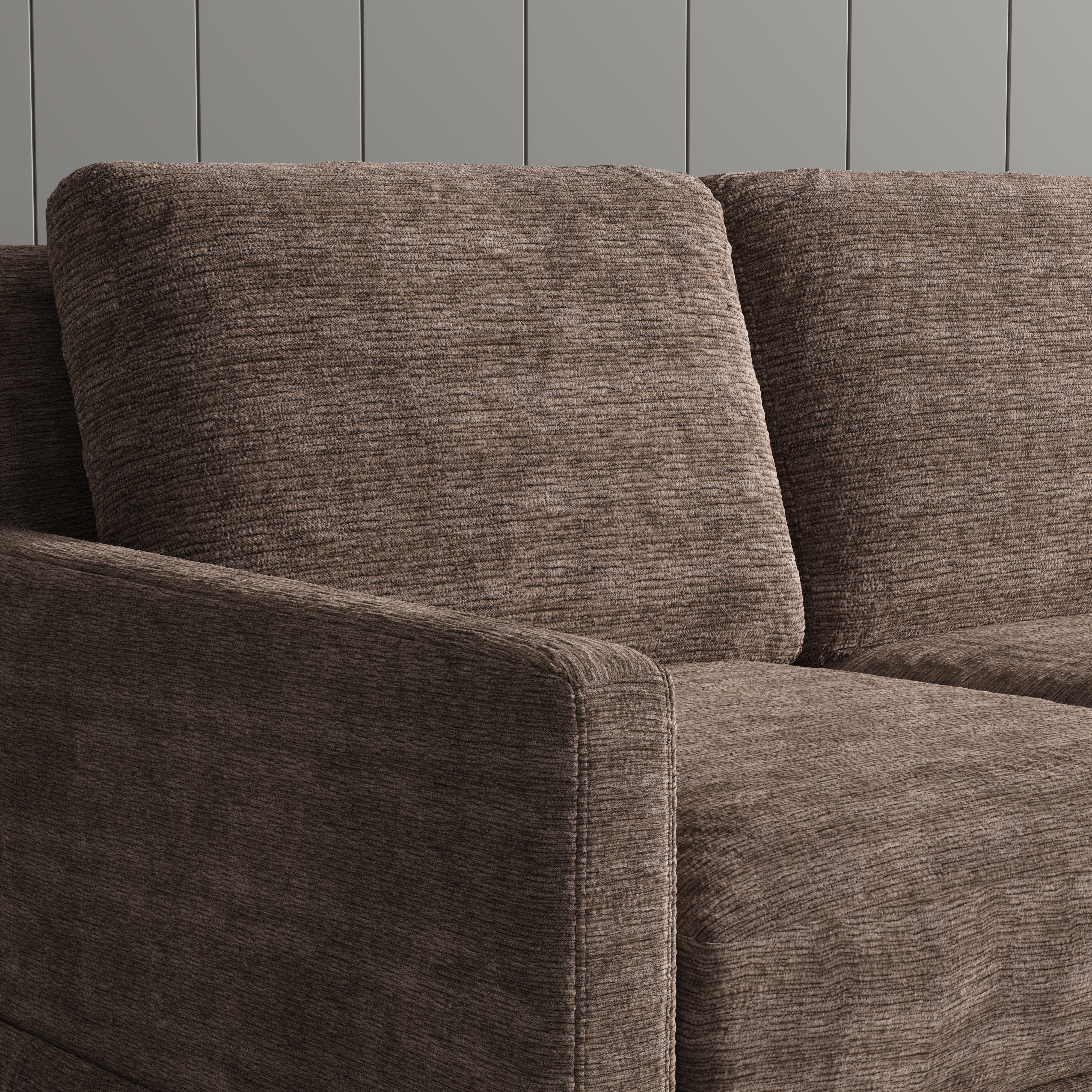 Cottonfy Country Check Sofa with Removable Skirted Covers