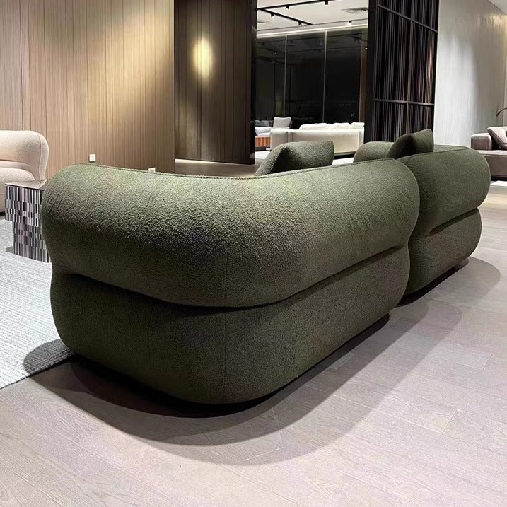 Modern Simple Italian Rounded Minimalist Sofa