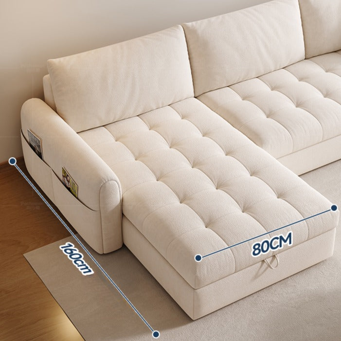 Multi-function Folding Storage Corner Sofa