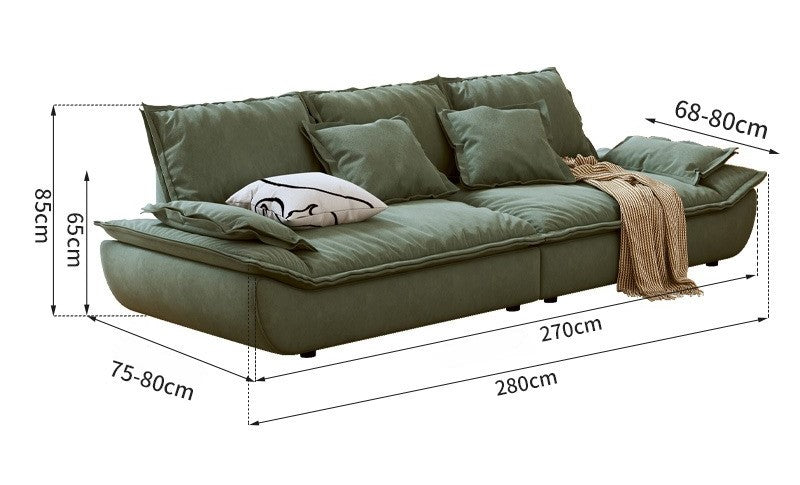 Leathaire Sailboat Modeling Simple Sofa