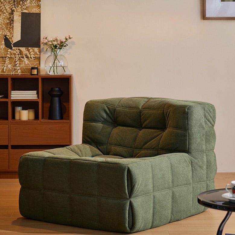 Retro Square Casual Creative Single Sofa