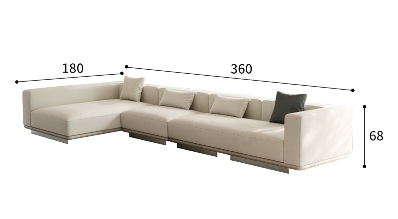 Italian Modern Simple Combination Corner Sofa