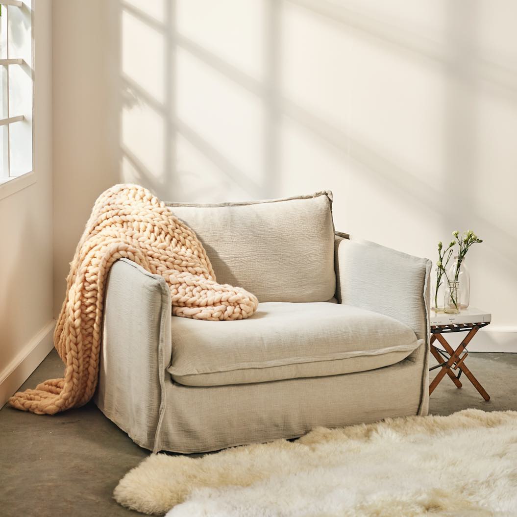 Light Luxury Linen Simple Fabric Sofa