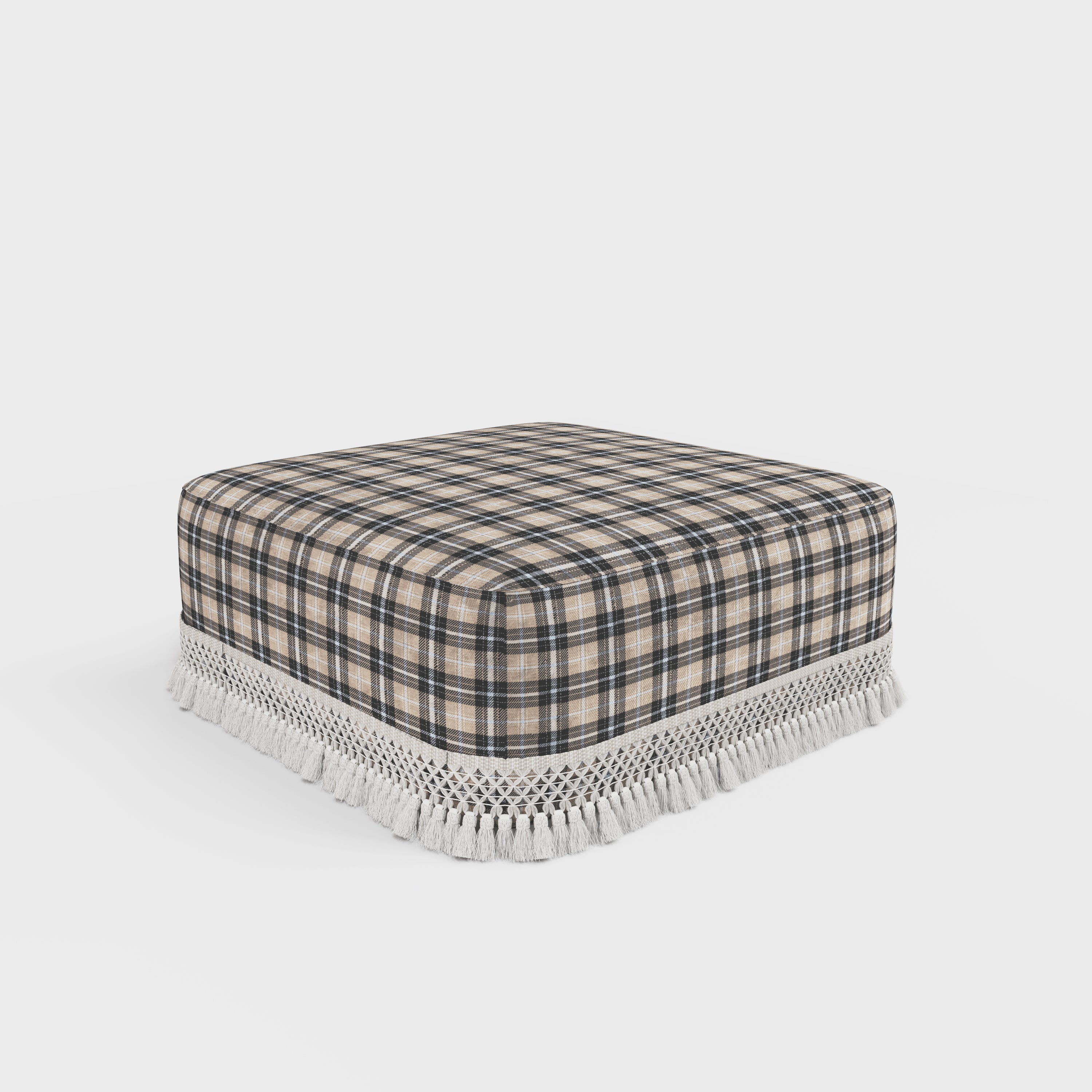 #Colour_Checkered Black＆Beige