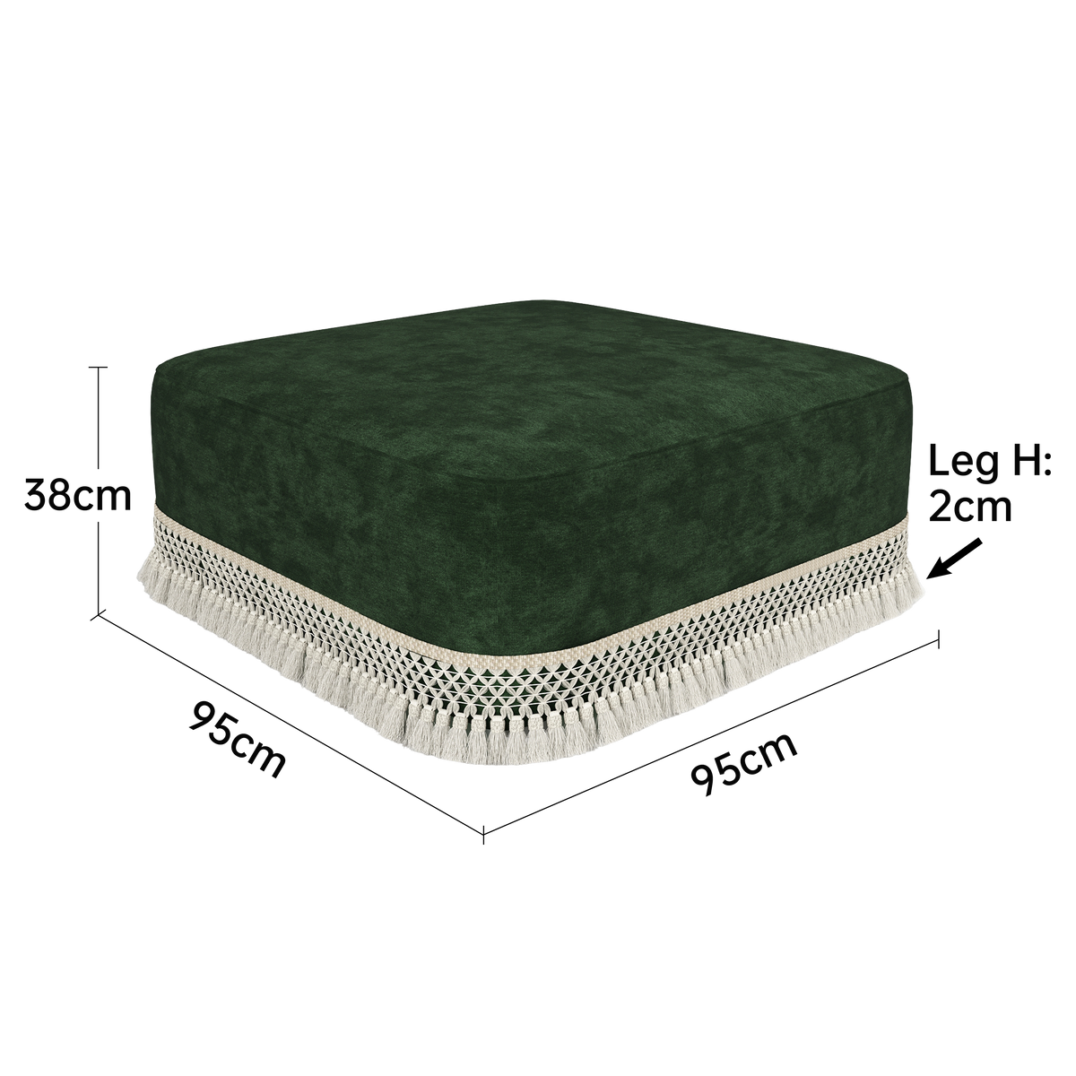 #Colour_Pure Forest Green(Chenille)