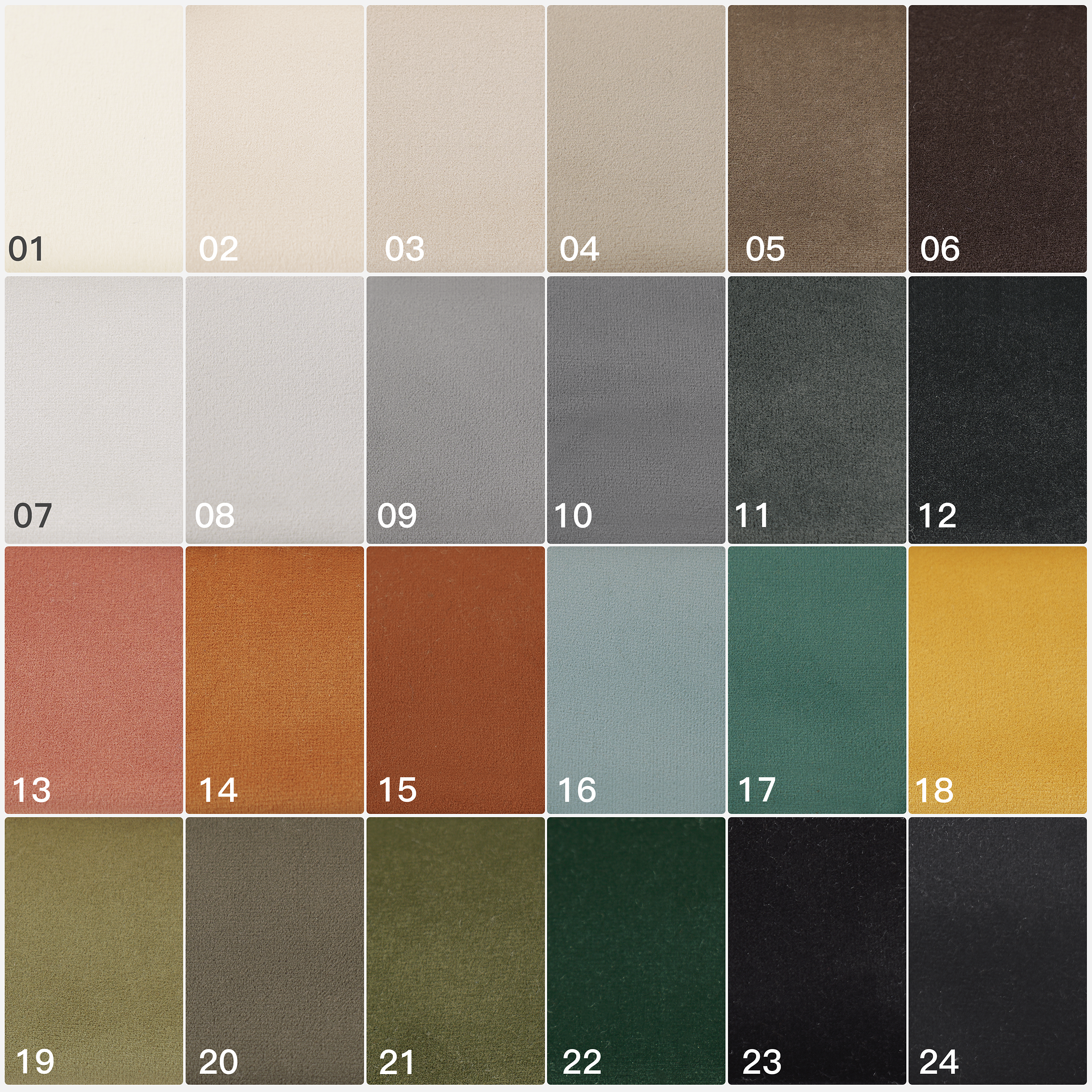 Cottonfy Cat-Scratch Resistant Fabric Elephant Ears Style Corner Sofa