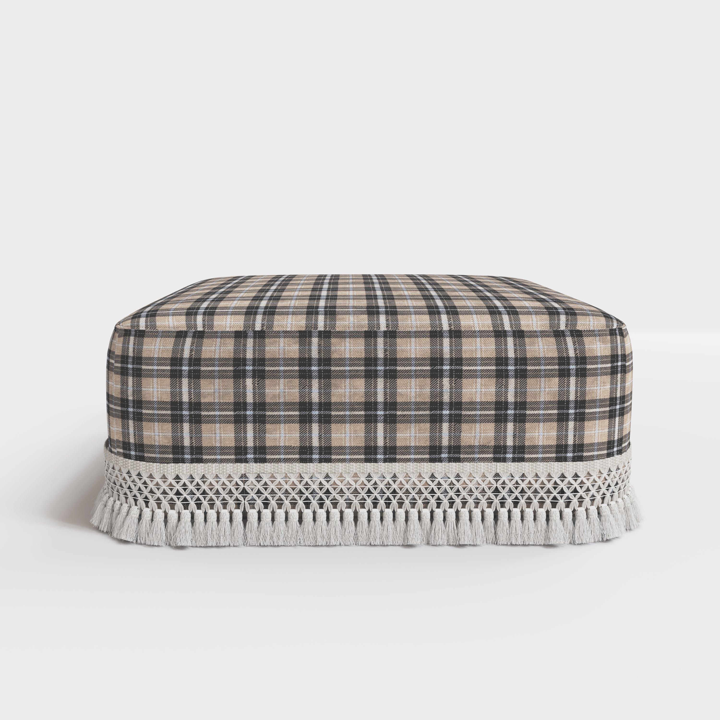 #Colour_Checkered Black＆Beige