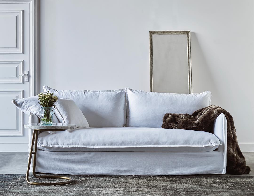 Light Luxury Linen Simple Fabric Sofa