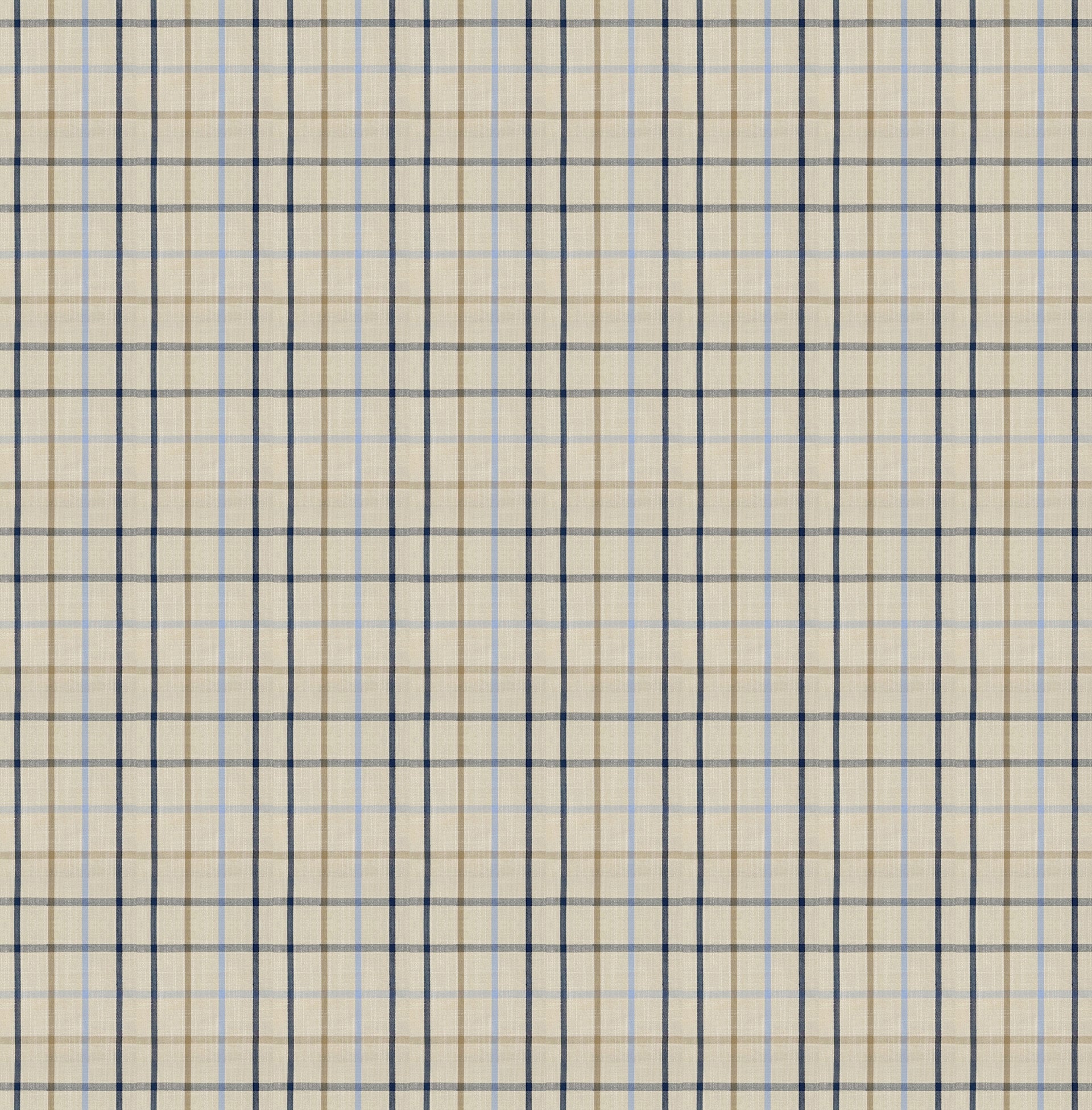 Mid weight Windowpane Check Fabric Cotton Sky Blue AR460033
