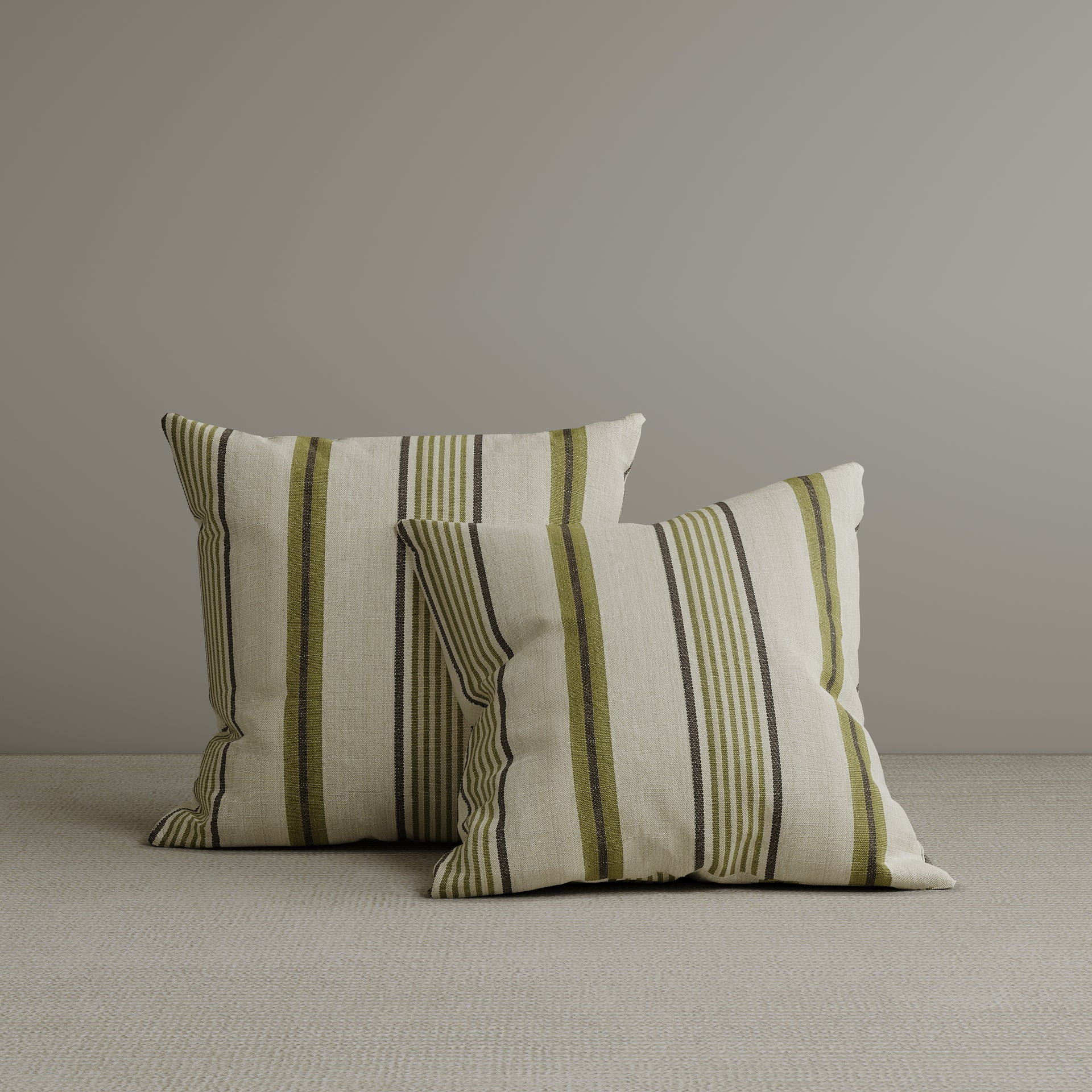 Square Exclusive Design Cushion Striped Cotton Linen 45*45CM