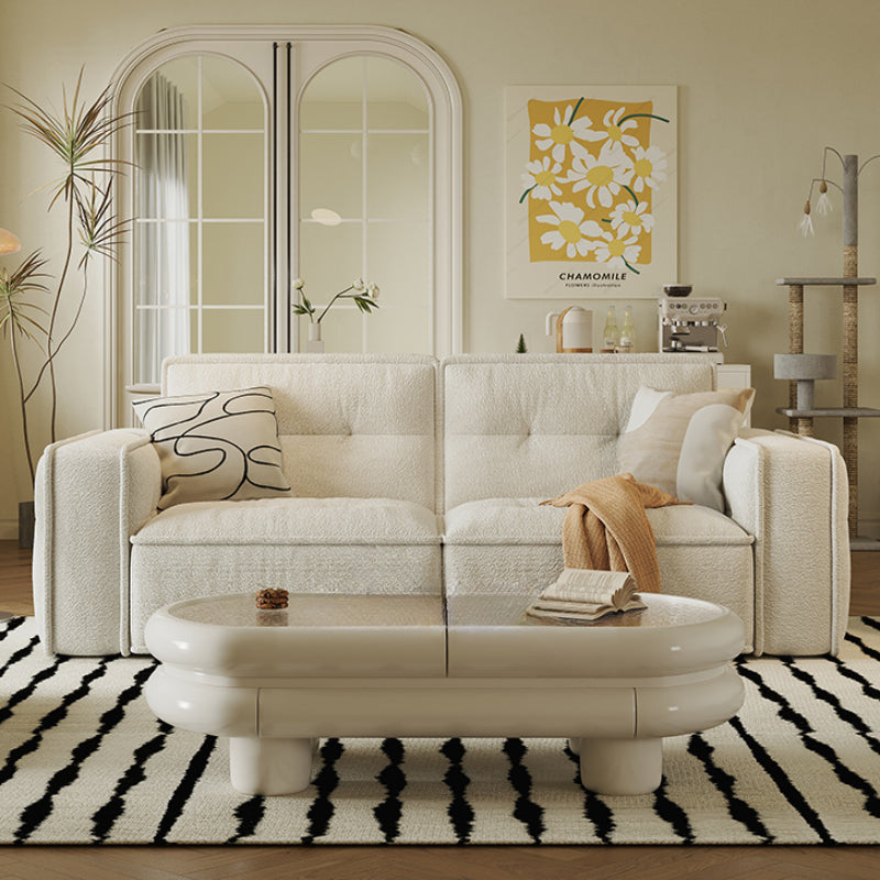 Modern Simple Storage Straight-Row Sofa