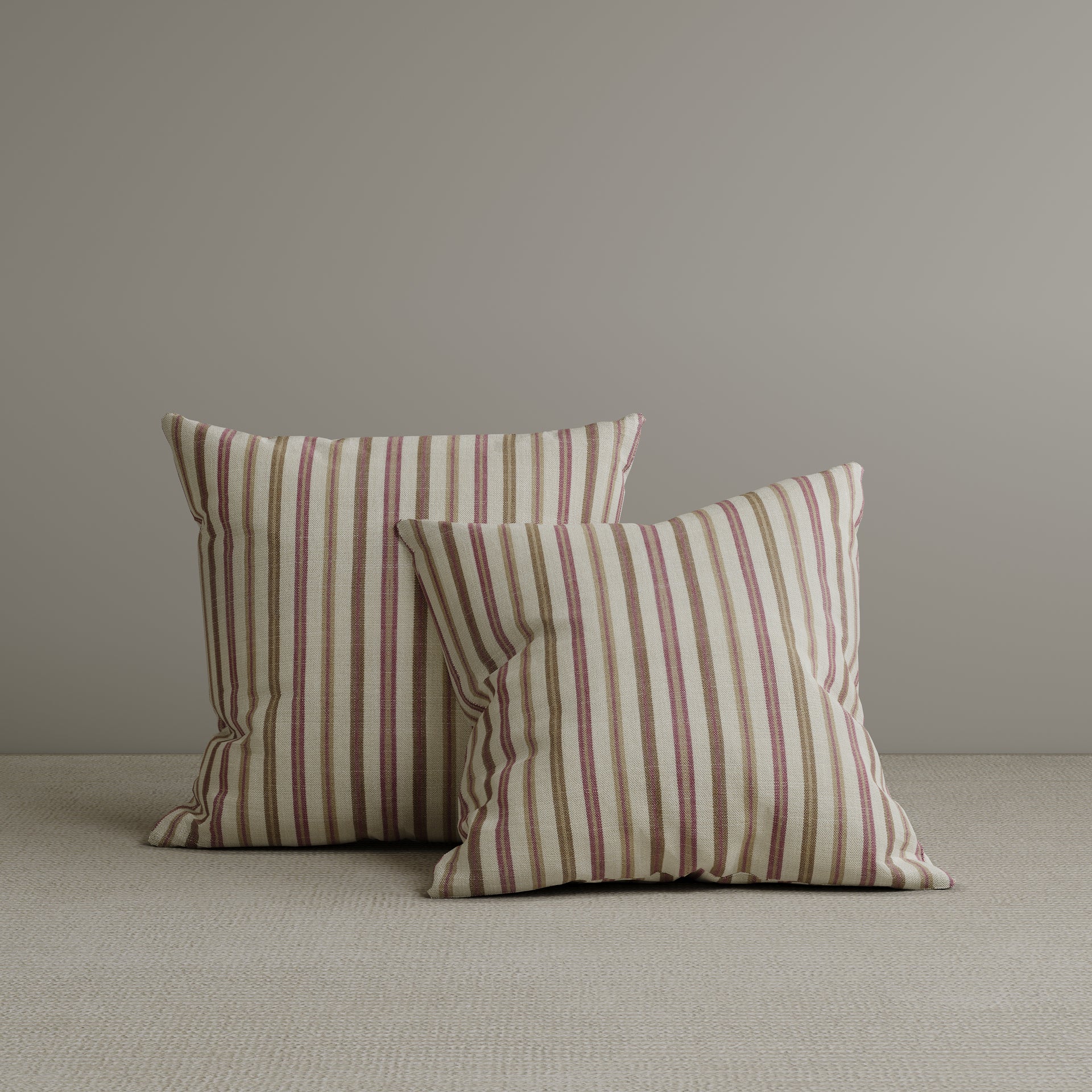 Square Exclusive Design Cushion Striped Cotton Linen 45*45CM