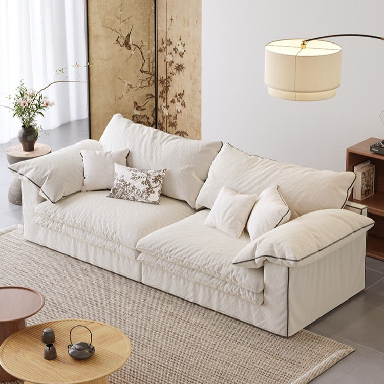 Modern Simple Cotton and Linen Living Room Sofa