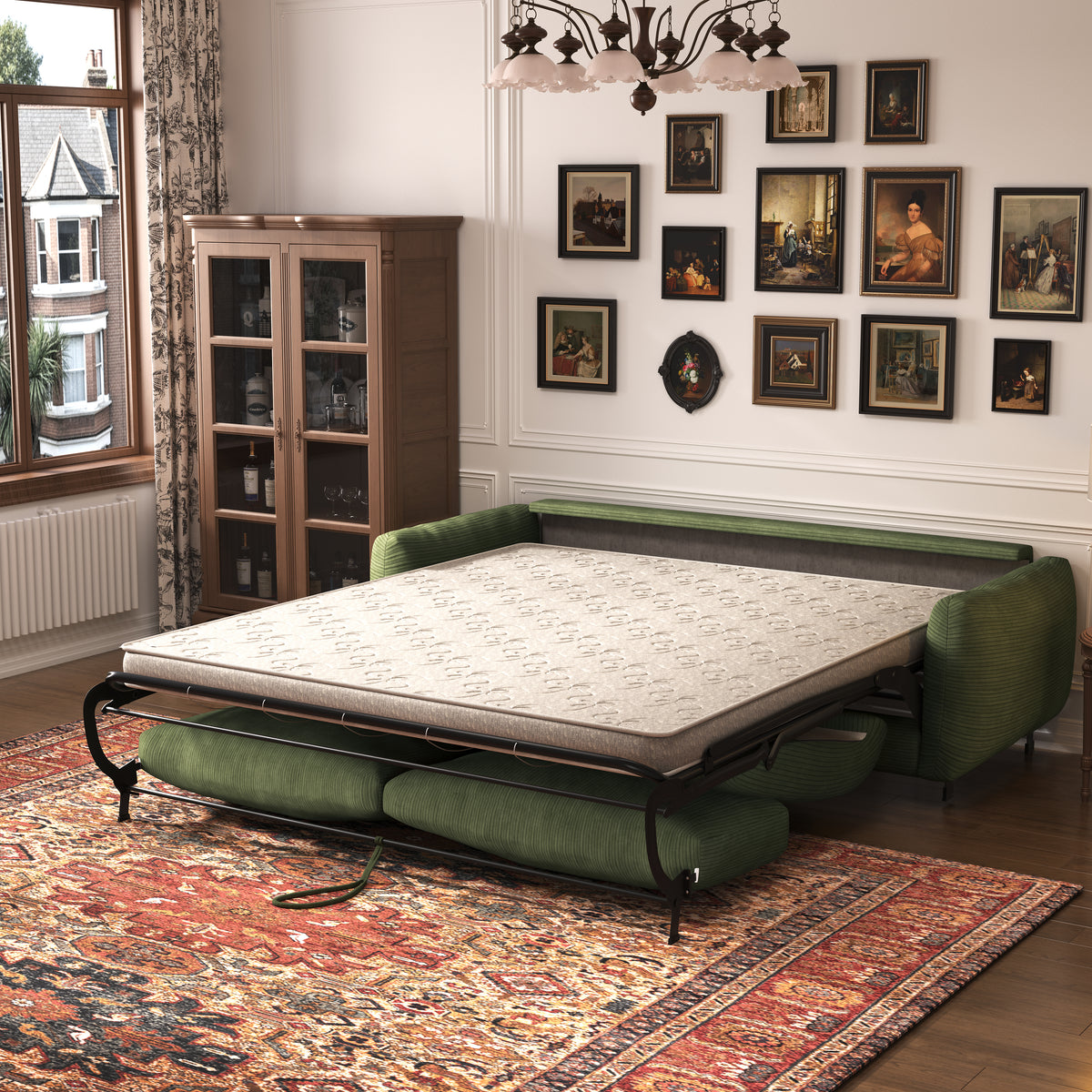 Cottonfy UK Small 2 Seater Sofa Bed