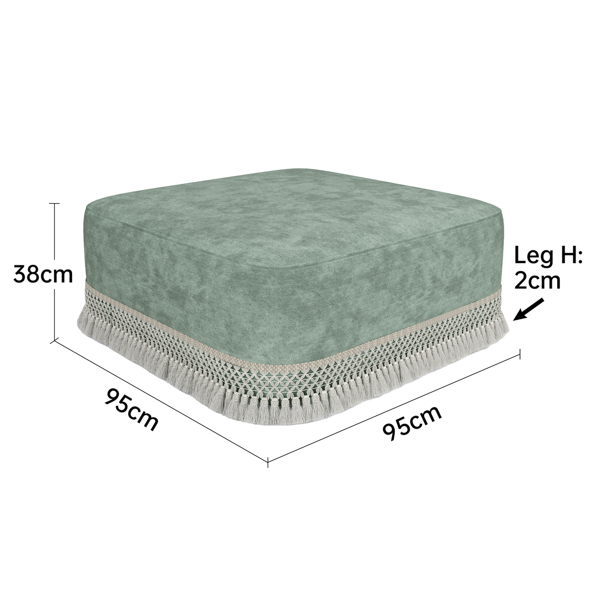 #Colour_Pure Lack Green(Chenille)