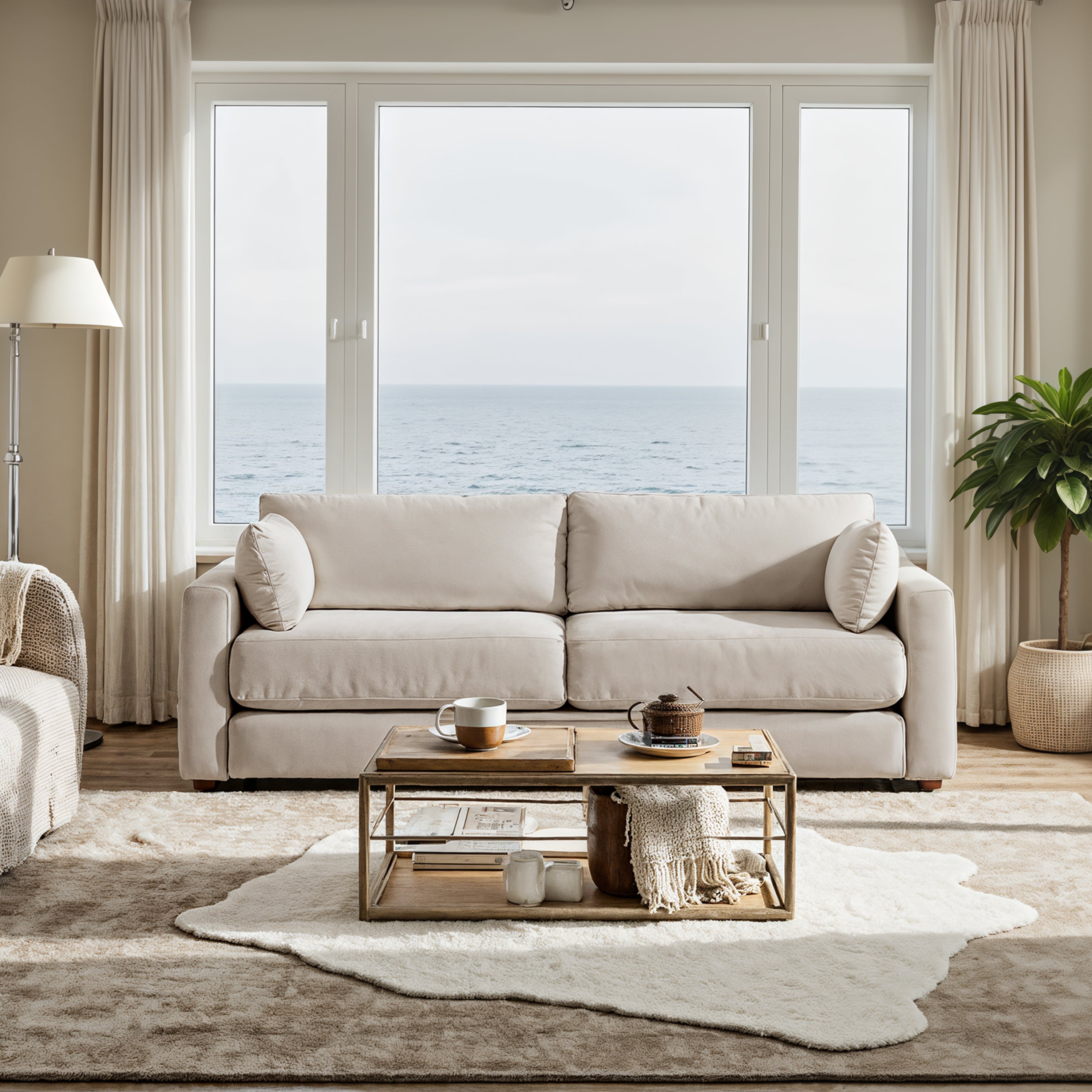 Cottonfy Haven Chenille Home Comfort Sleeper Sofa