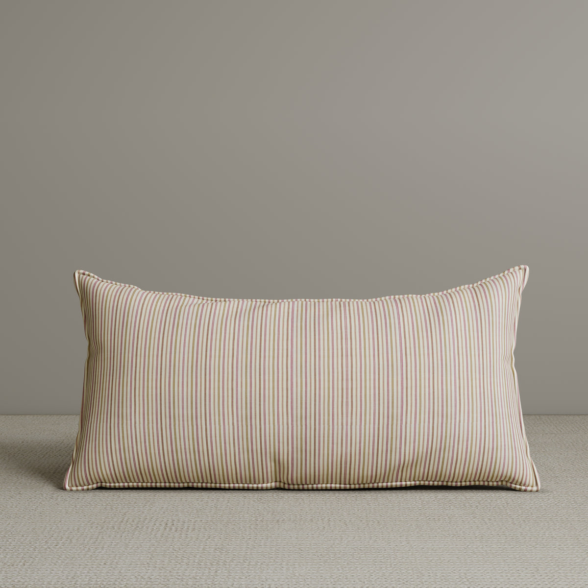 Exclusive Waist Cushion Striped Cotton Linen 56*27*12 CM