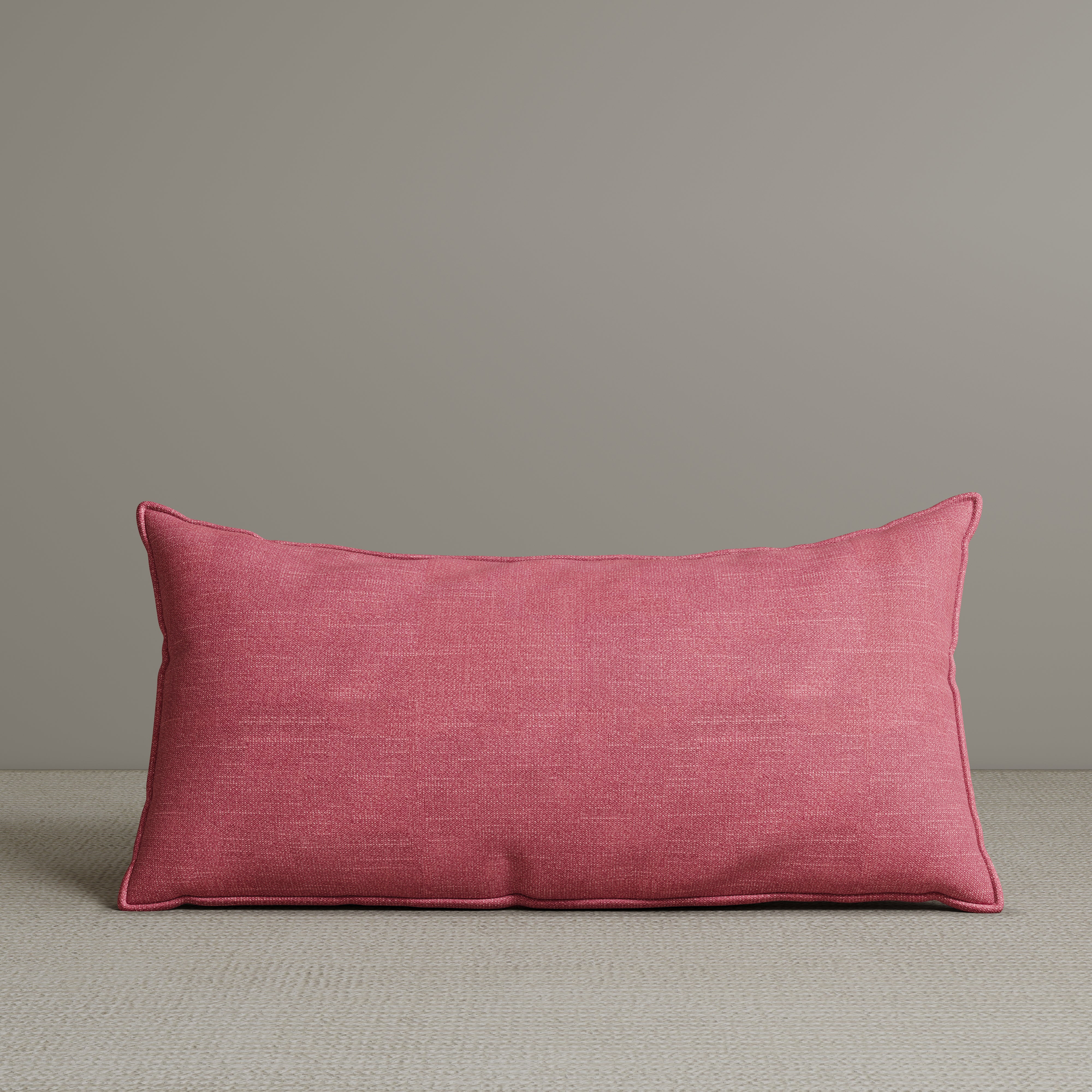 Exclusive Waist Cushion in Rose Cotton Linen, 56*27*12 CM