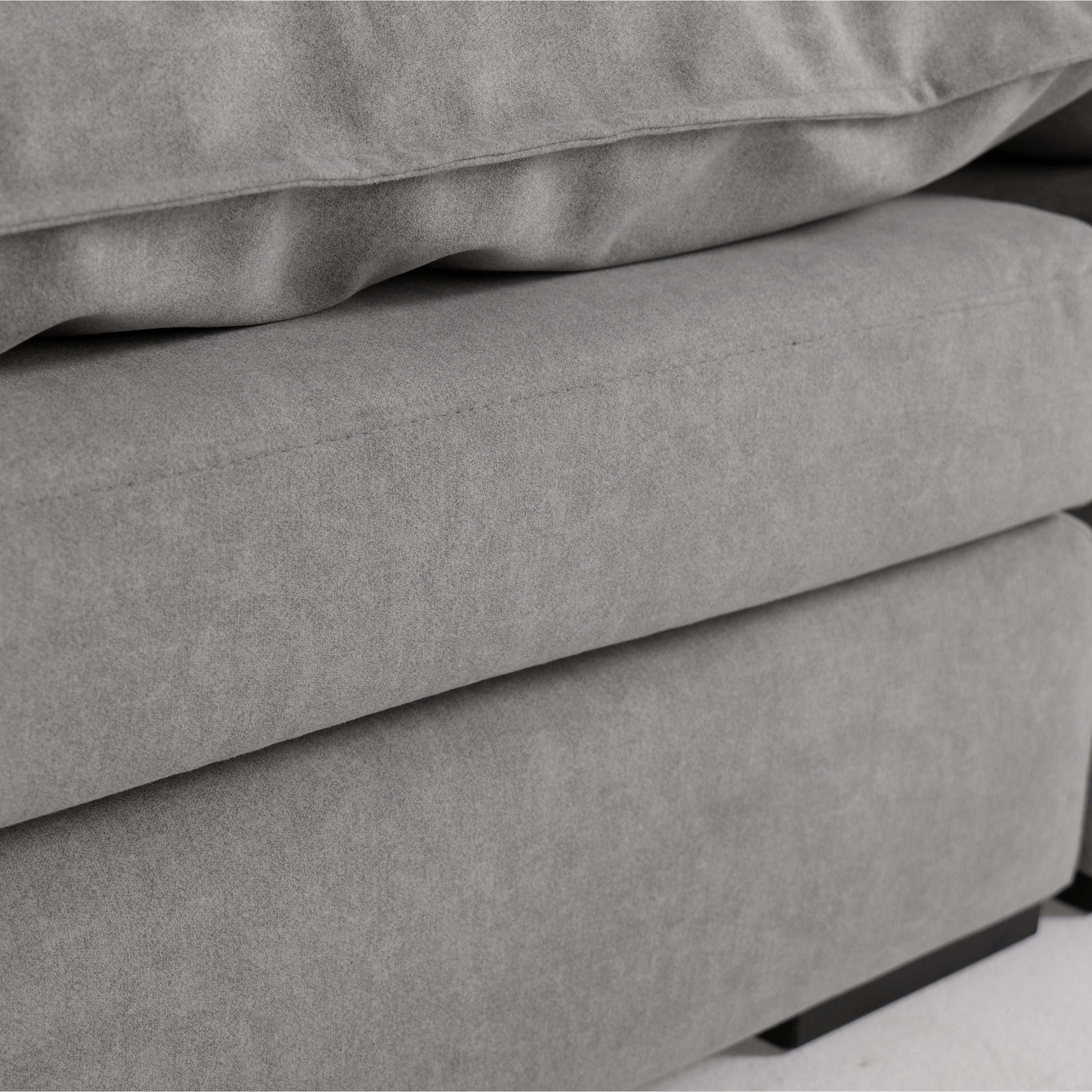 Anti-Cat Scratch Fabric Wide Seated Deep Detachable Corner Sofa
