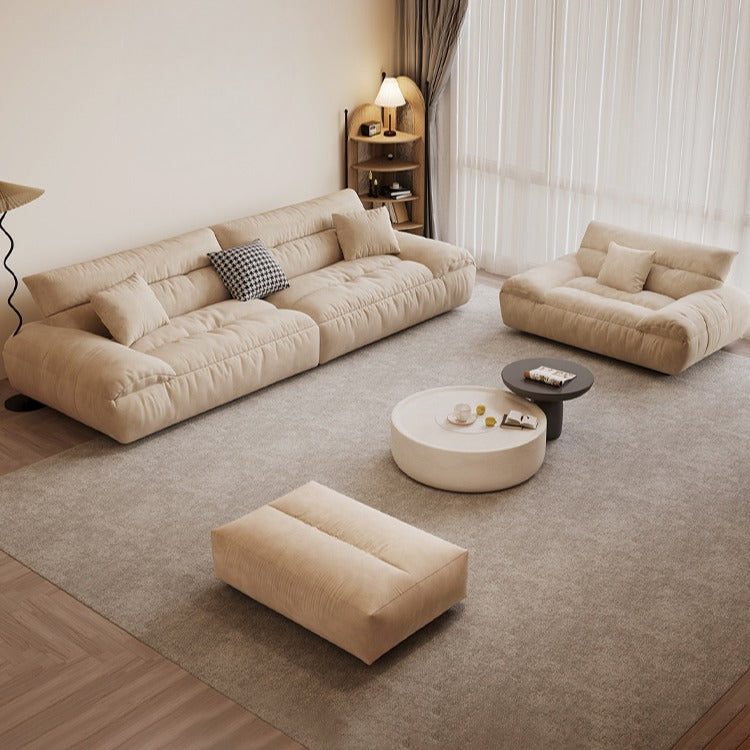 Pet Friendly Simple Apartment Cloud Sofa