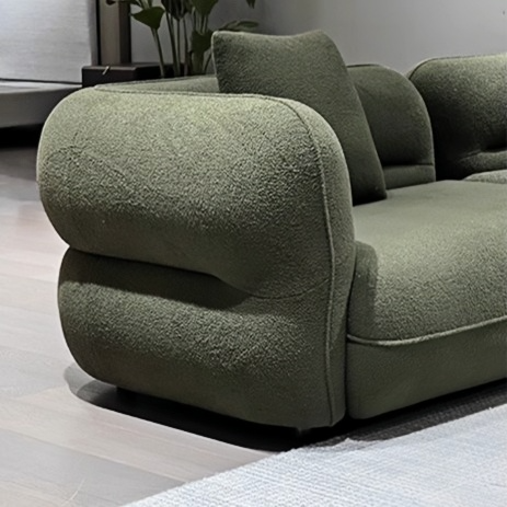 Modern Simple Italian Rounded Minimalist Sofa