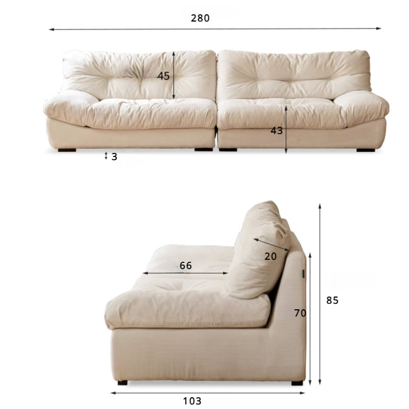 Italian Cloud Embrace Sofa