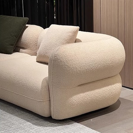 Modern Simple Italian Rounded Minimalist Sofa