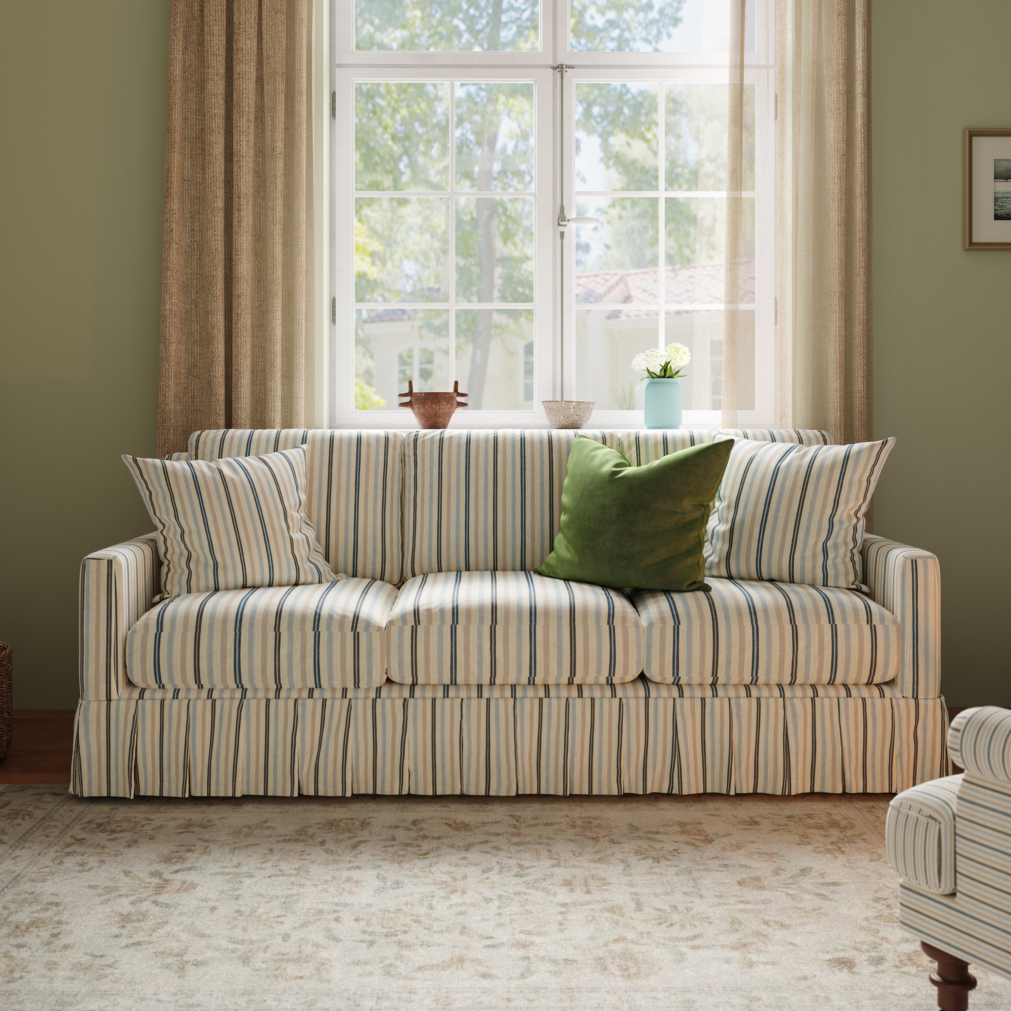 #Colour_Blue Striped