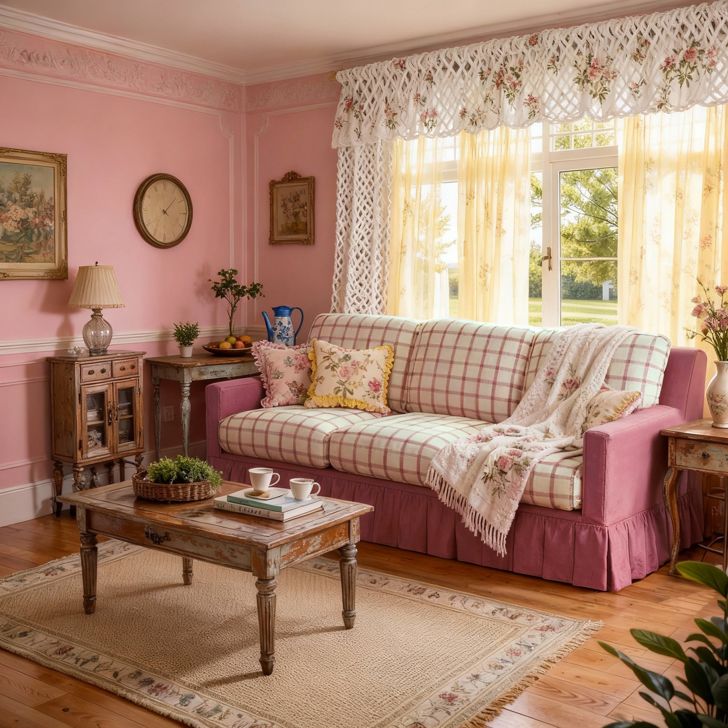 #Colour_Dusky Rose Cotton Linen