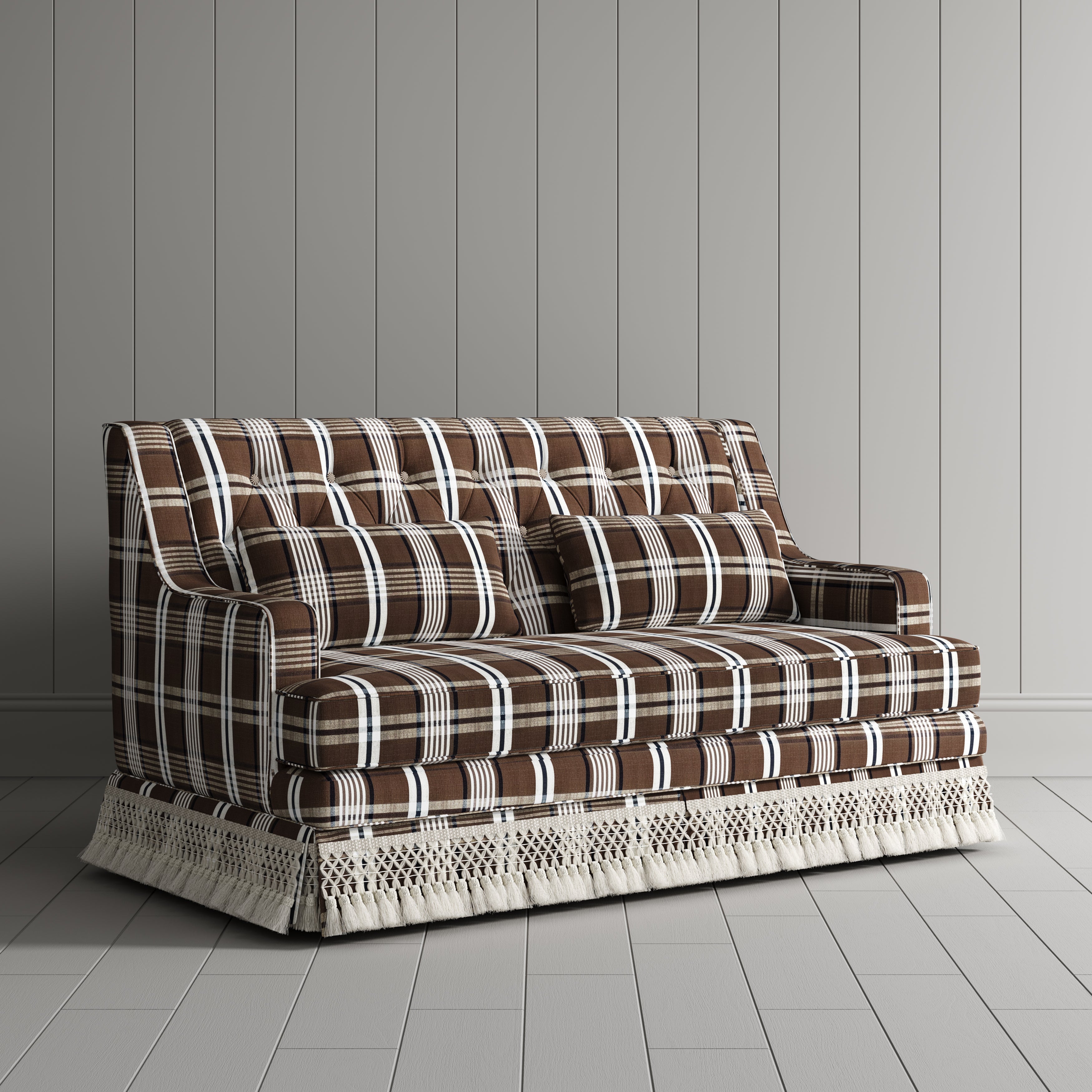 #Colour_Espresso Coffee Cotton Linen