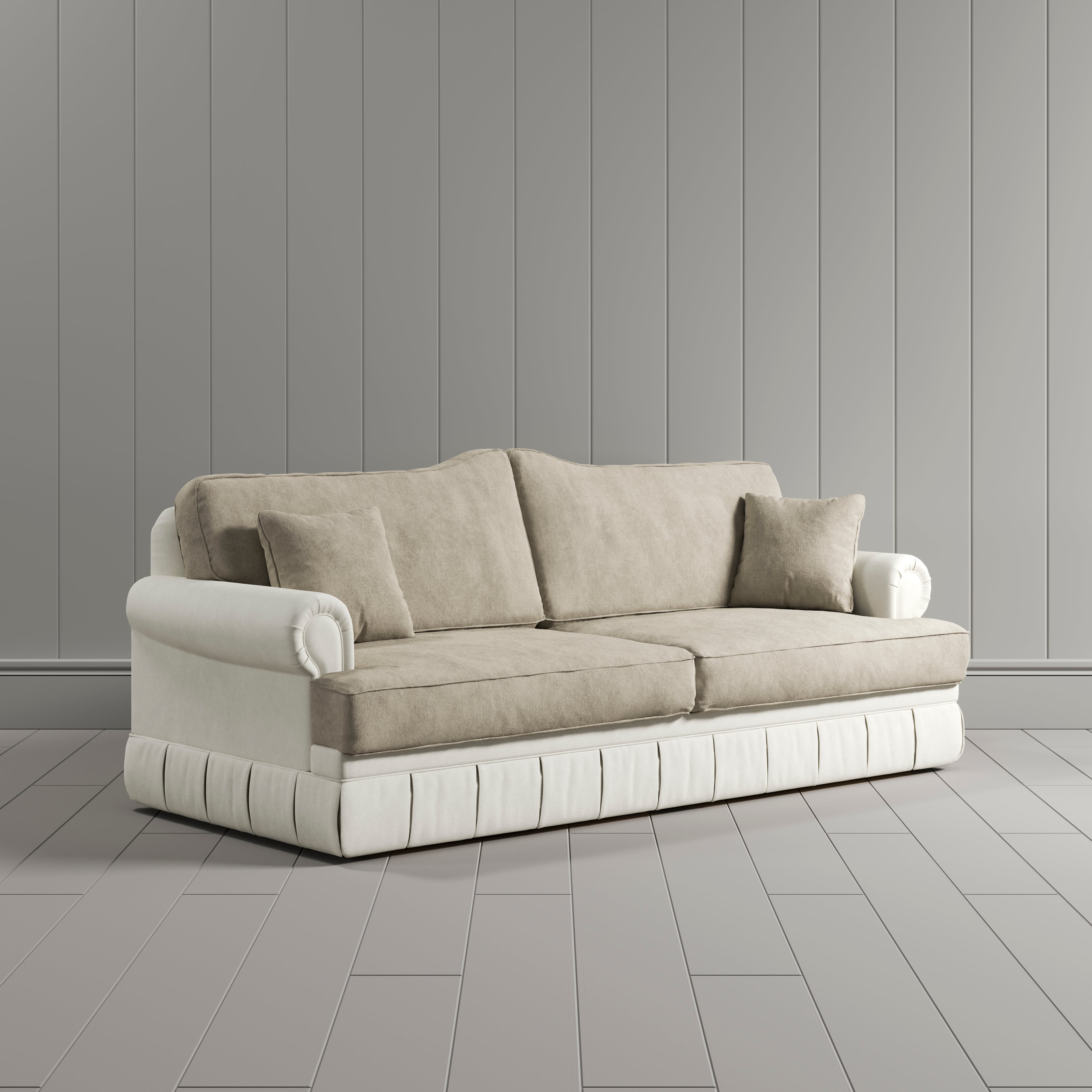 #Colour_Warm Beige Cotton Linen