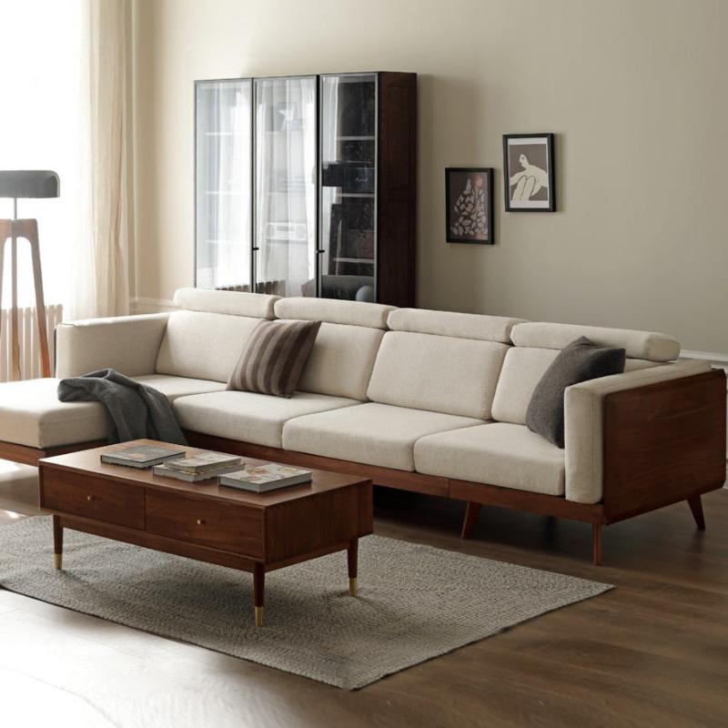 Artisan Crafted Timber Elegance Sofa