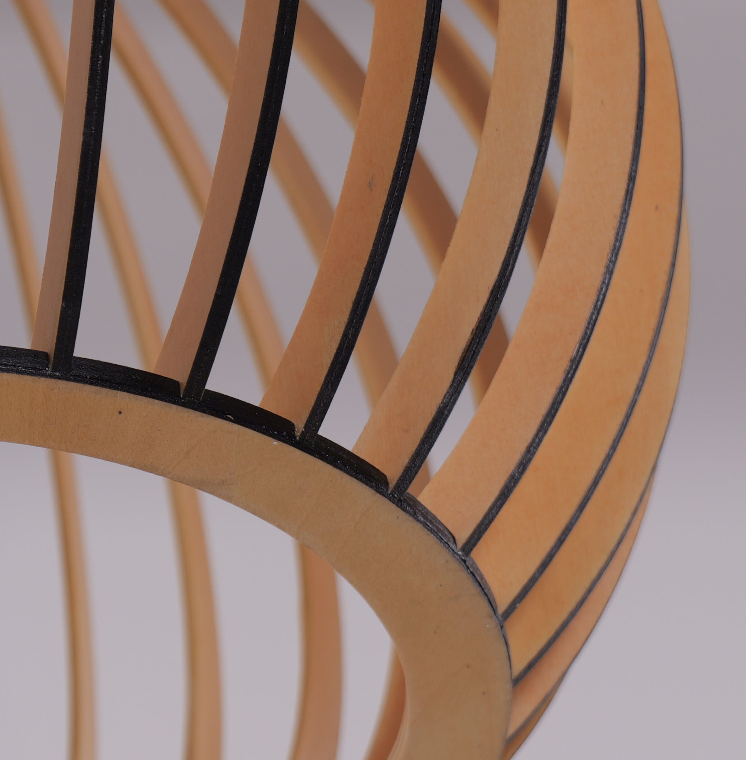 Lightsin Scandinavian LED Wooden Birdcage Pendant Light Lightsin UK 