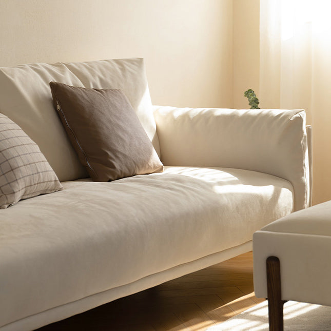 Modern Minimalist Soft Leathaire Sofa