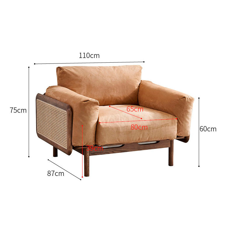 Modern Light Luxury Leisure Rattan Sofa