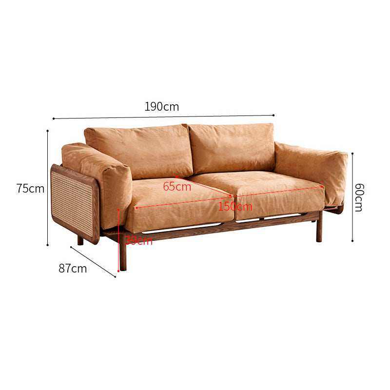 Modern Light Luxury Leisure Rattan Sofa