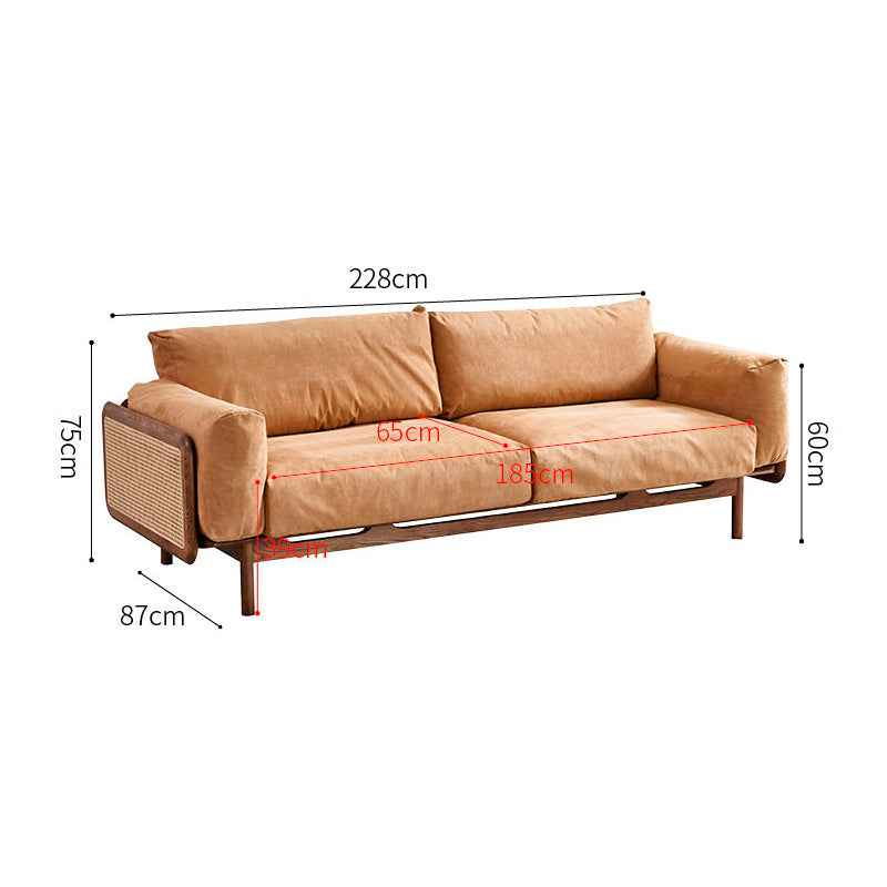 Modern Light Luxury Leisure Rattan Sofa