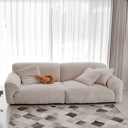 Italian Ethereal Light Luxury Padded Low-Seat Sofa